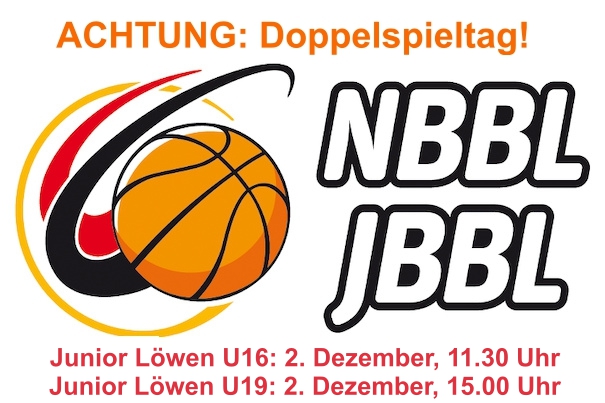 Junior Löwen: Spannender Doppelspieltag am Sonntag, 02.12.2018