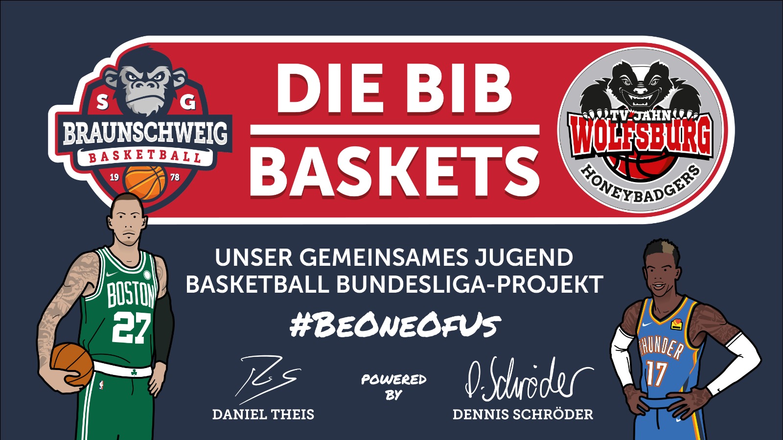 BIB Baskets: Gemeinsames JBBL-Projekt mit SG Braunschweig und TV Jahn Honeybadgers