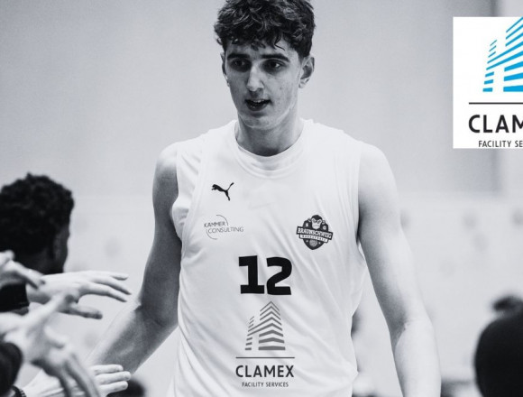 Neue Partnerschaft im Basketball: Clamex Facility Services GmbH ist neuer Trikotsponsor der SG Braunschweig